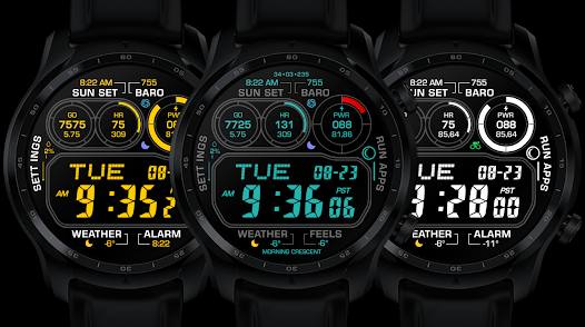 Captura 1 RETRO DIGITAL A Watch Face android