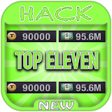 Hack For Top Eleven Game App Joke - Prank. icon