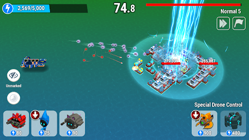 Drone Battle :  idle cats - Strategy - games