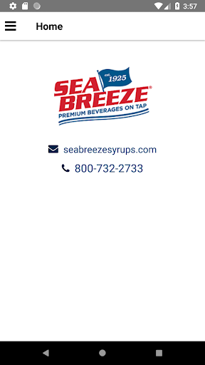 Android application Sea Breeze screenshort