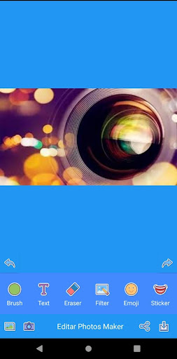 Android application Editor de Fotos Maker Simples screenshort