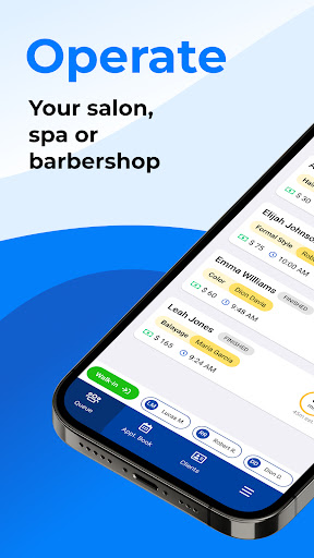 Android application SalonUltimate screenshort
