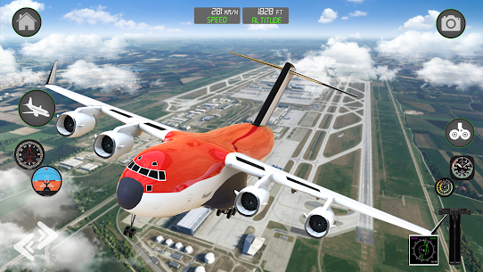 Pilot Flug Simulator Spiele apk installieren 5