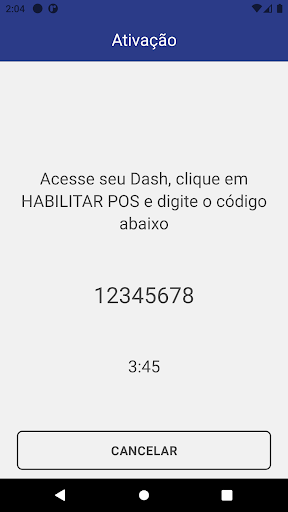 Android application Brasil Fidelidade Pay screenshort