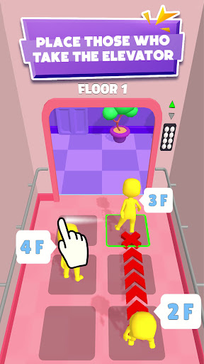Android application Elevator Puzzle screenshort