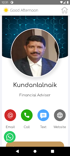 Android application Kundan Lal Nayak screenshort