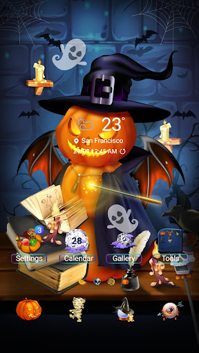 4K Wallpaper HD - Halloween Pu Screen 2