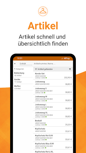 JTL-Wawi App Screen 3