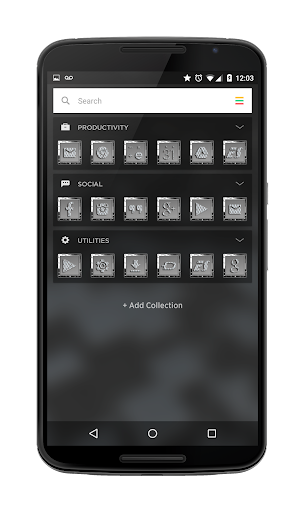 Diamonds Square Icon Pack Screen 2