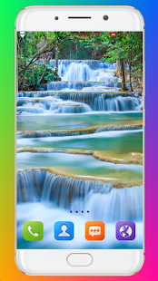 Waterfall Wallpaper HD android2mod screenshots 16