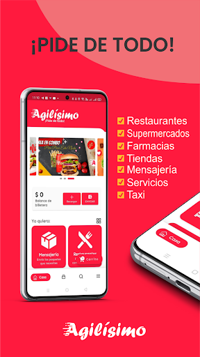 Android application Agilísimo screenshort