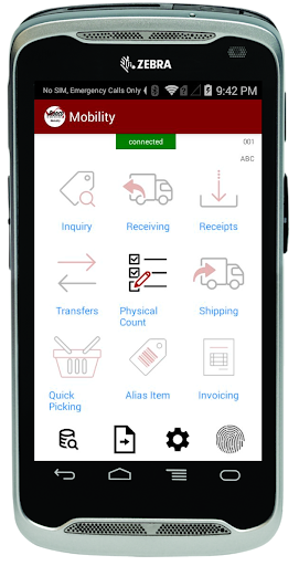 Android application Scanco Mobility screenshort