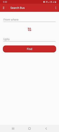 Android application Chandigarh Bus Routes screenshort