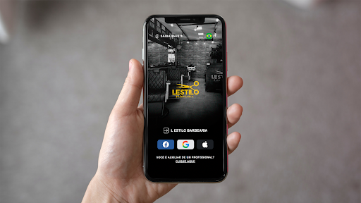 Android application L Estilo Barbearia screenshort
