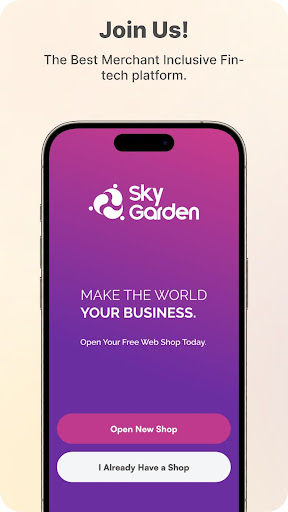 Android application Sky.Garden for Sellers screenshort
