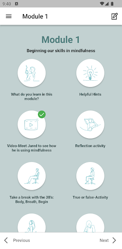 Mindfulness Buddies Screen 3