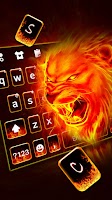 screenshot of Flaming Lion Theme