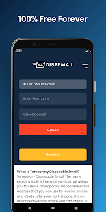 DispeMail - Temporary Disposable Email 2.0 APK screenshots 5