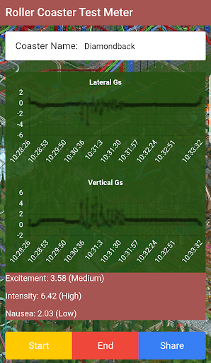Roller Coaster Test Meter Screenshot 3 - AppWisp.com