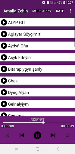 Android application Amalia Zehin 2023 screenshort