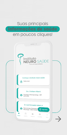 Android application Instituto Neuro Saúde screenshort