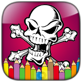 EasyColor: Skull Coloring Pages icon