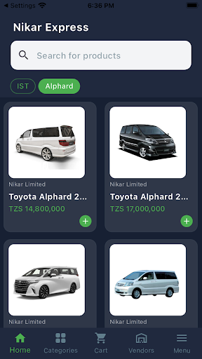 Nikar Express - Buy Online Screen 2
