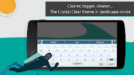 screenshot of ai.type Crystal Clear Keyboard