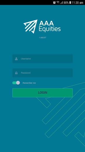 Android application AAA Equities screenshort