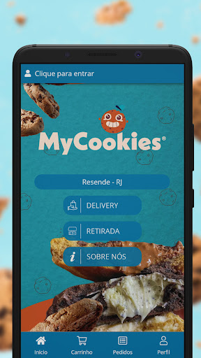 Android application My Cookies screenshort