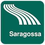 Saragossa Map offline icon