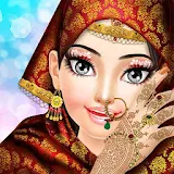 Indian Princess Doll Bride Dress Up  Salon Games icon