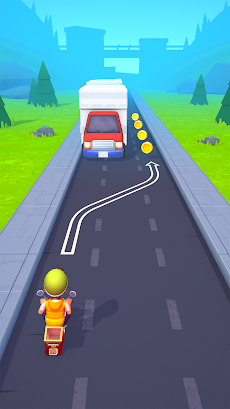 [Paper Boy Race] ランニングゲームのおすすめ画像3