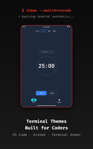 Pomodoro Timer – Terminal screenshot 6