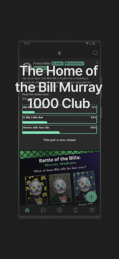 Android application Bill Murray 1000 Fan Club screenshort