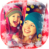Christmas Photo Blender Card Maker icon