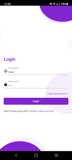 Android application Uniro Task App screenshort