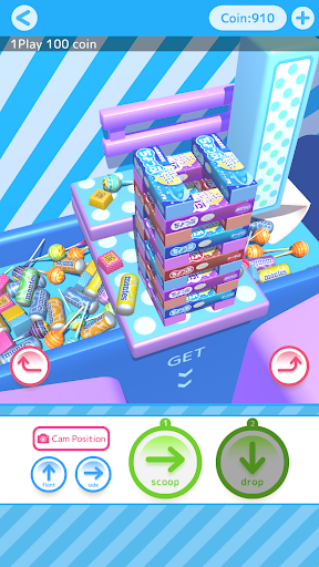Sweet Claw Machine Game Screen 2