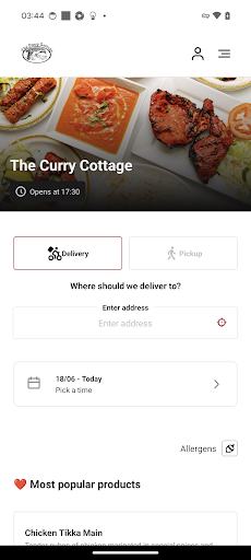 The Curry Cottage Beckenham Screenshot 1 - AppWisp.com