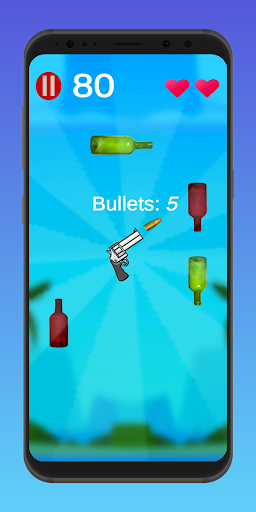 Bottle Shooting Game Screen 2