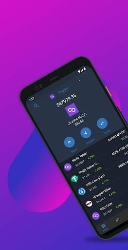 NativeFinance - Wallet & DEX Screen 2