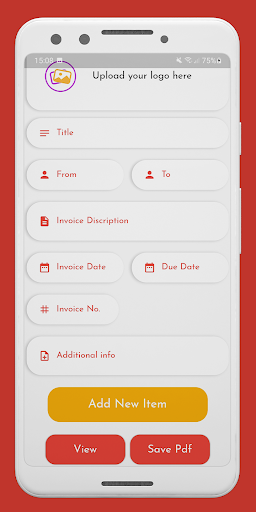 Fast Invoice Maker Screen 3