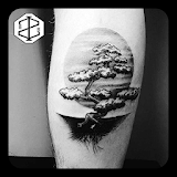 Tree Tattoo Design icon