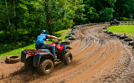 Android application Offroad Quad Bike Simulator 3D screenshort