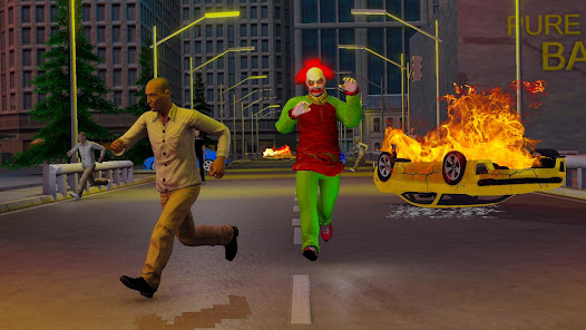 Clown Survival In Crime City  screenshots 1