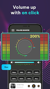 MaxBoost Volume: Bass EQ 200%