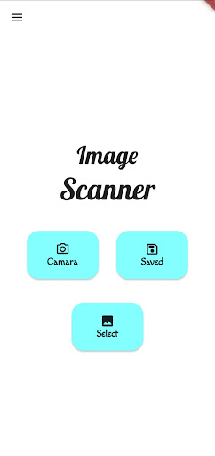 Android application Image Scanner screenshort