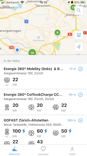 easycharge Screen 2