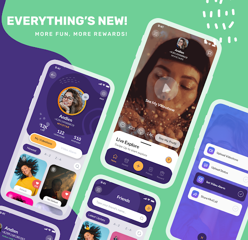Android application MVICALL - Express Your Call! screenshort
