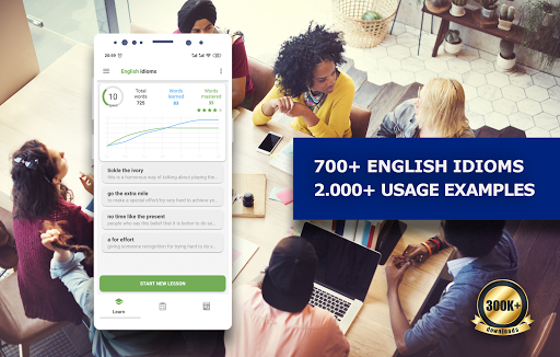 Android application English Idioms & Slang Phrases screenshort